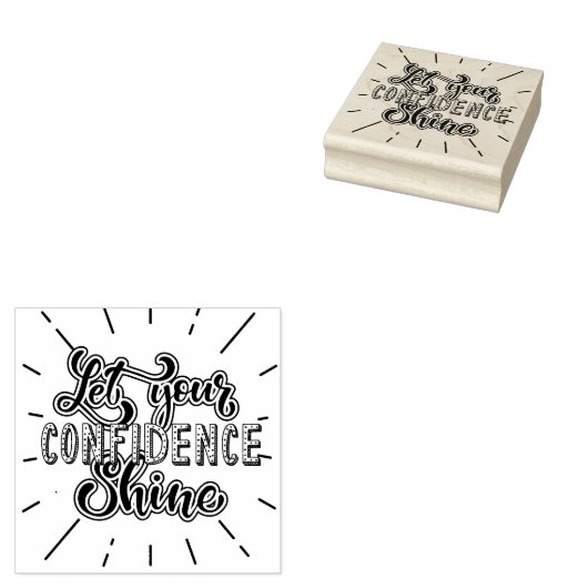 Typografie Gummistempel (Stempel)