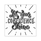 Typografie Gummistempel (Prägung)