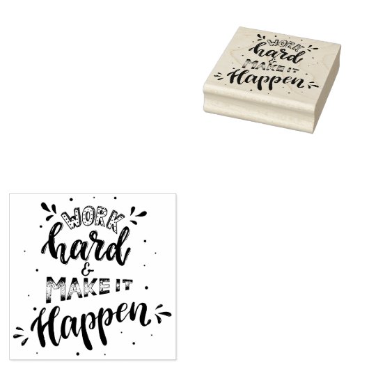 Typografie Gummistempel (Stempel)
