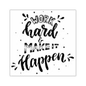 Typografie Gummistempel (Prägung)