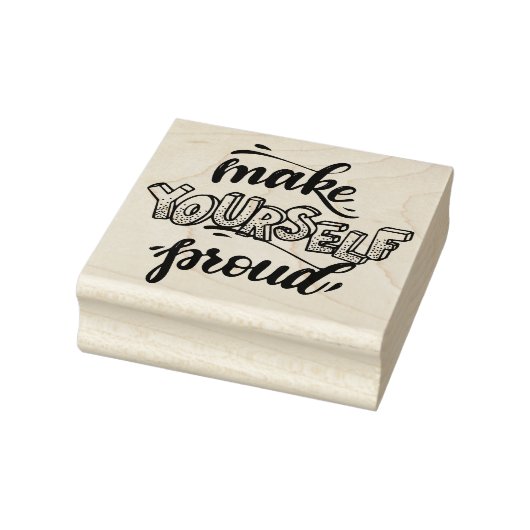 Typografie Gummistempel (Stempel)