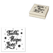 Typografie Gummistempel (Stempel)
