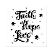 Typografie Gummistempel (Prägung)