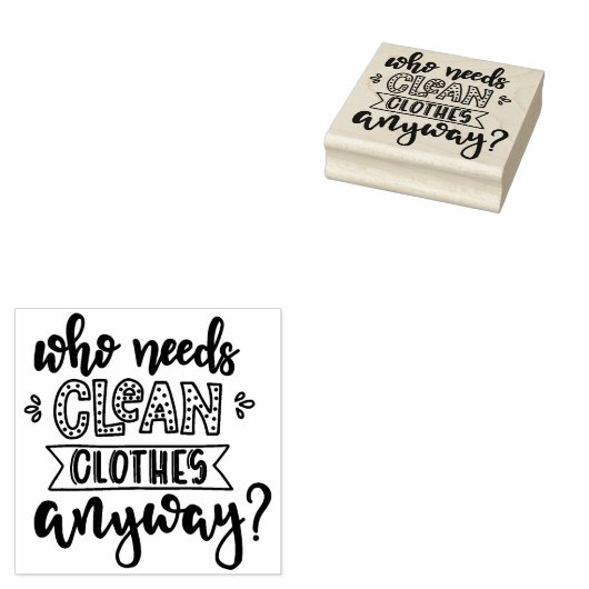 Typografie Gummistempel (Stempel)