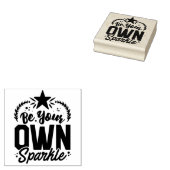 Typografie Gummistempel (Stempel)