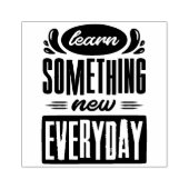 Typografie Gummistempel (Prägung)