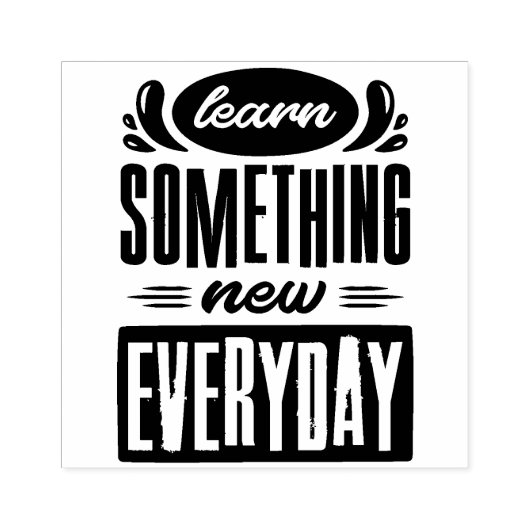 Typografie Gummistempel (Prägung)