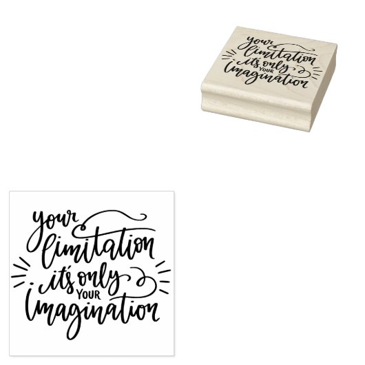 Typografie Gummistempel (Stempel)