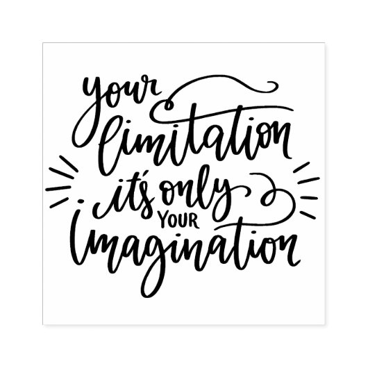 Typografie Gummistempel (Prägung)