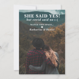 Typografie Hochzeitspause Save the Date