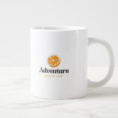 Typografie Illustrationskunstwerk Jumbo-Tasse (Rechts)