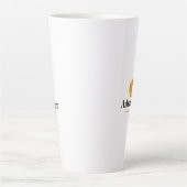 Typografie-Illustrationskunstwerk Milchtasse (Vorderseite)