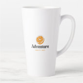 Typografie-Illustrationskunstwerk Milchtasse (Rechts)