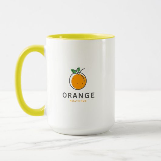 Typografie Illustrationskunstwerk Tasse (Links)