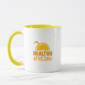 Typografie Illustrationskunstwerk Tasse (Links)