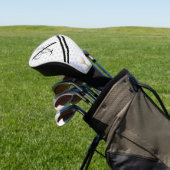 Typografie Initialen Monogramm N+Y Golf Headcover (In SItu)