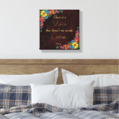 Typografie - inspirierendes Zitat von Rumi Leinwanddruck (Insitu (Schlafzimmer))