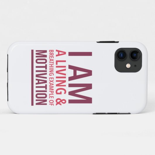 Typografie iPhone 11 Fall Case-Mate iPhone Hülle (Rückseite (Horizontal))