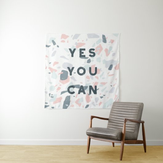 Typografie - Ja, Sie können Wandteppich (Beispiel (Horizontal))