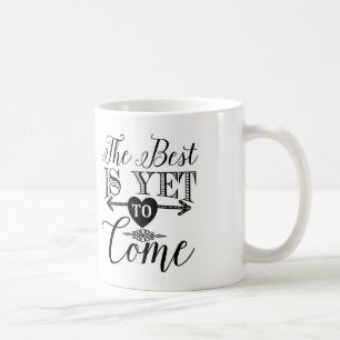 Typografie-Kaffee-Tasse, das Beste ist, schon zu Kaffeetasse