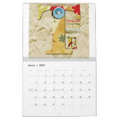 Typografie-Kalender Kalender (Mär 2027)