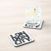 Typografie Londons, England Untersetzer (Rechte Seite)