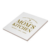 Typografie Mama's Kitchen Custom Fliese (Seite)
