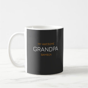 Typografie, mein Phantastischer Opa Kaffeetasse