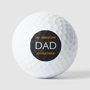 Typografie, mein Phantastischer Vater Golfball