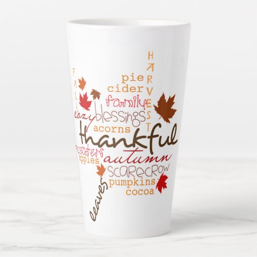 Typografie Milchtasse (Vorderseite)