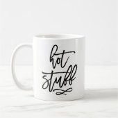 Typografie mit schwarzer Brush - Tasse (Links)