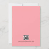 Typografie Moderne Vorlage Blush Pink Elegant (Rückseite)