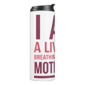 Typografie Motivierend Thermal Tumbler Thermosbecher (Nach links gedreht)