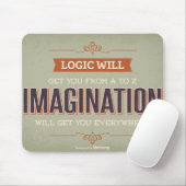 Typografie Mousepad (Mit Mouse)