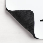 Typografie Mousepad (Ecke)