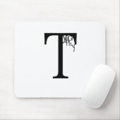 Typografie Mousepad (Mit Mouse)