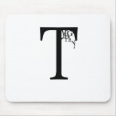 Typografie Mousepad (Vorne)