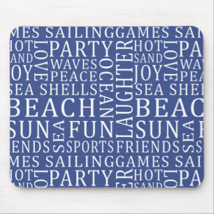 Typografie-Mousepad Mousepad