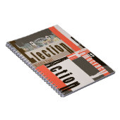 Typografie Notizblock (Rechte Seite)