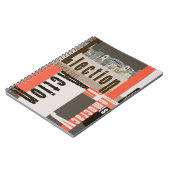 Typografie Notizblock (Linke Seite)