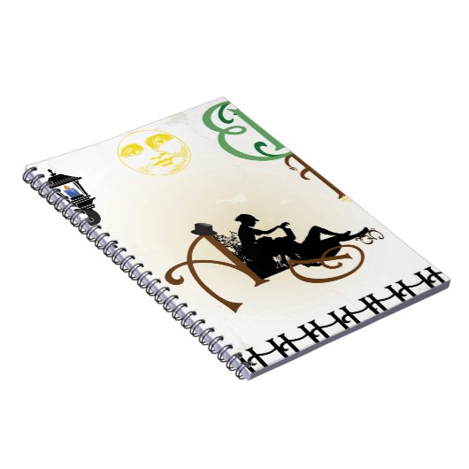 Typografie Notizblock (Rechte Seite)