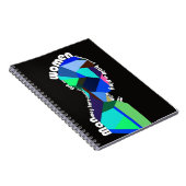 Typografie Notizblock (Rechte Seite)