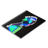 Typografie Notizblock (Linke Seite)