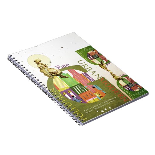 Typografie Notizblock (Rechte Seite)