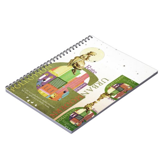 Typografie Notizblock (Linke Seite)