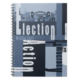 Typografie Notizblock