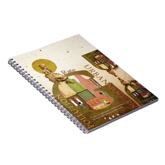 Typografie Notizblock (Rechte Seite)