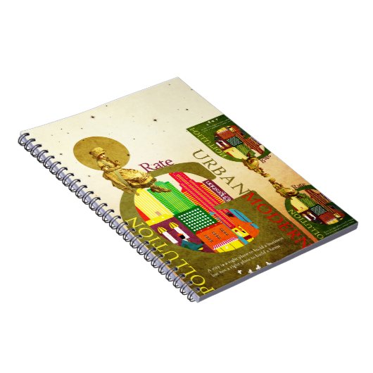 Typografie Notizblock (Rechte Seite)