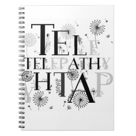 Typografie Notizblock