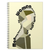 Typografie Notizblock (Vorderseite)